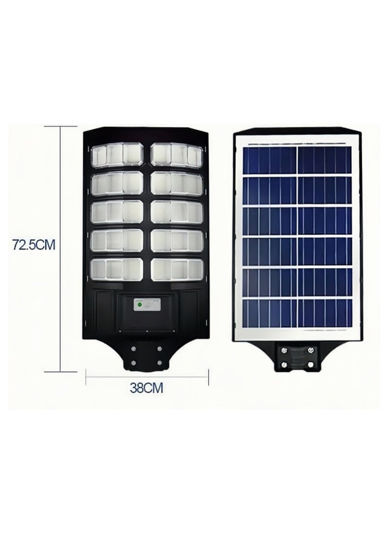 EasyLife - 3600w Solar Street Light Dusk to Dawn With Remote Control Motion Sensor Solar Lights Outdoor Waterproof Perfect for Patio Shed Garden Backyard - Image 1