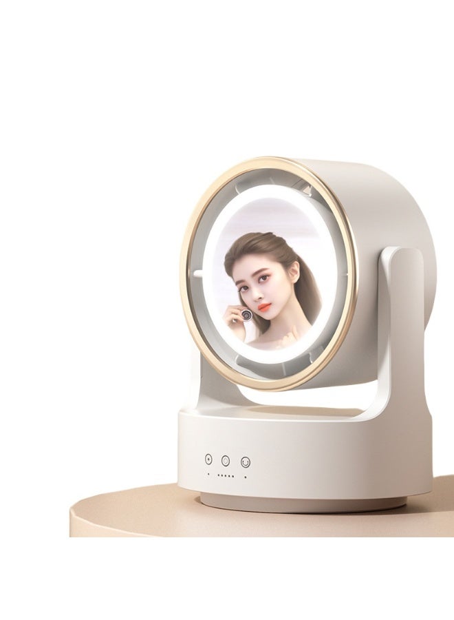 Nariele New USB Shake Head Live Lighting Desktop Fan