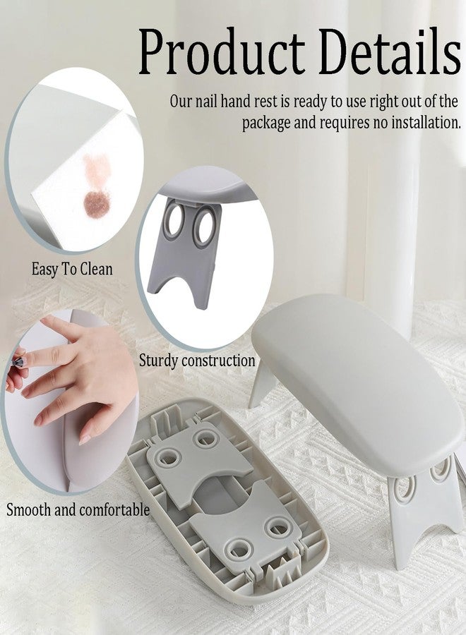 Biunnru Nail Arm Rest, White - Image 3