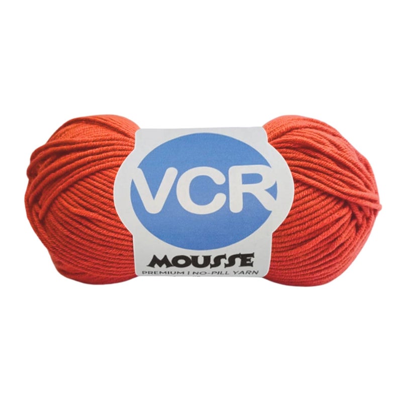 VCR 4ply Blood Red Yarn, 100 Grams Hank, 190 Meters Length, Acrylic Ball for Crochet and Knitting, Soft Crosia Threads, Pack of 1 Yarn, Suitable for DIY Crafts - Image 5