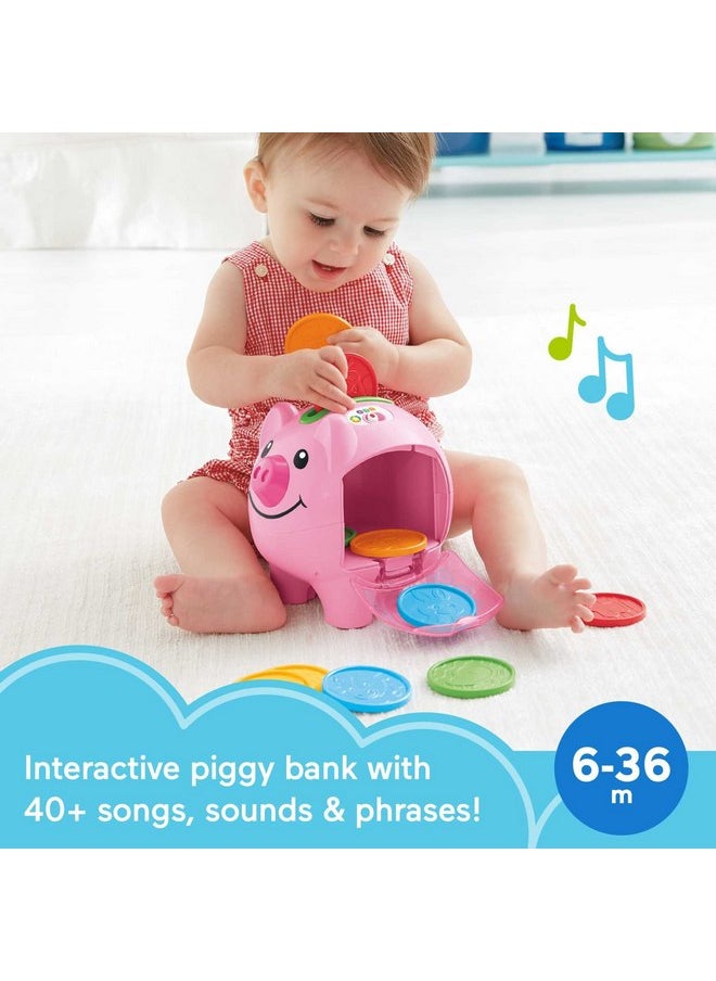 Fisher-Price - Fisher-Price Baby & Toddler Toy Laugh & Learn Smart Stages Piggy Bank with Educational Songs & Phrases for Infants Ages 6+ Months - Image 1