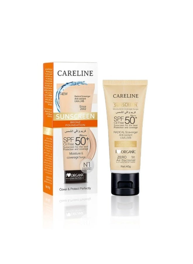 Careline Sunscreen Bronzer Spf50 40G