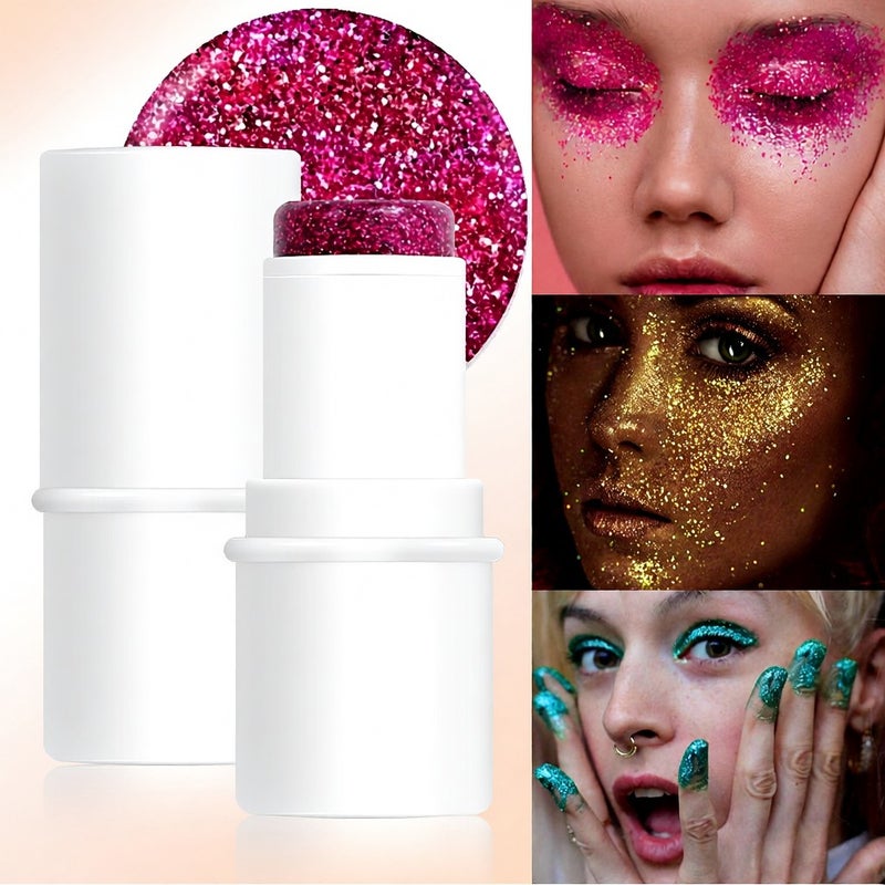Stage Makeup Face Flash Popular Eye Shadow Makeup Body Sequin Stick - Image 5