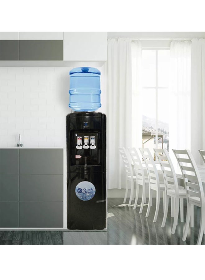 Dansat Water Dispenser With 3 Taps Hot/Cold/Warm DAN650WD Black - Image 2