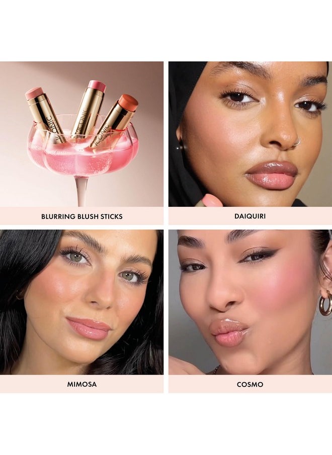 ICONIC LONDON - ICONIC LONDON Blurring Blush Stick | Seamless Blending, Matte Finish, Cruelty-Free, Vegan Makeup, Daiquiri (Pink) - Image 1