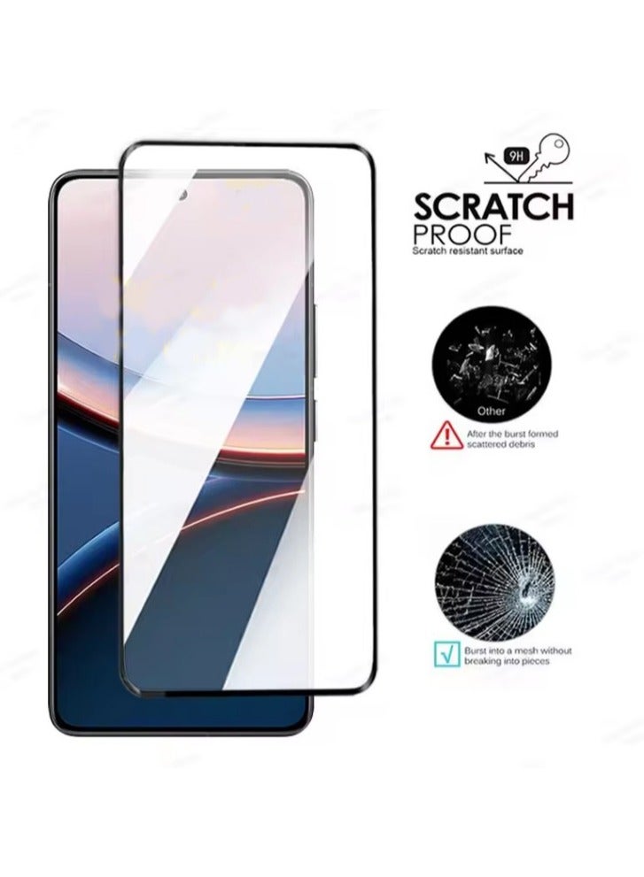 2 Pcs Screen Protector for Vivo V50 Lite 5G (6.77 Inch), 9H Hardness Tempered Glass Screen Film, Highly Clear, Anti-Scratch, Bubble Free - Image 2