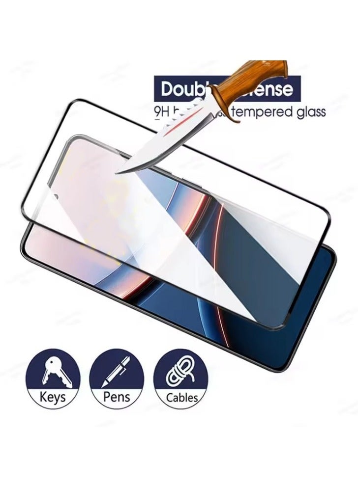 2 Pcs Screen Protector for Vivo V50 Lite 5G (6.77 Inch), 9H Hardness Tempered Glass Screen Film, Highly Clear, Anti-Scratch, Bubble Free - Image 5