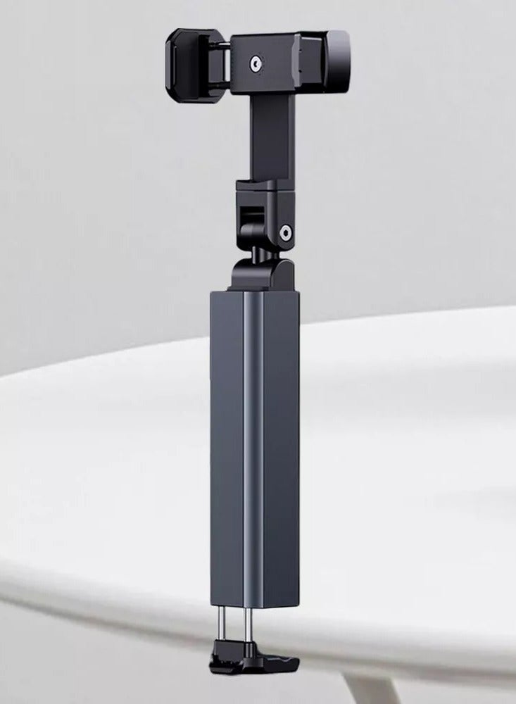 ELTRAZONE Airplane Phone Mount Travel Essential 360° Rotation Foldable Pocket-Sized Stand for Airplane Seat Back, Tray Table, Car Back Seat & Trunk – Universal Hands-Free Phone Holder for iPhone, Samsung & More - Image 3