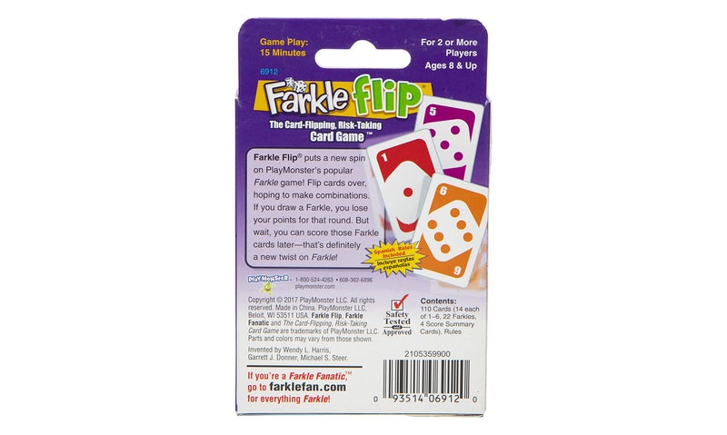 PlayMonster Farkle Flip â€” The Classic Dice Game Now in a Card Game â€” For Game Nights â€” Ages 8+ - Image 3