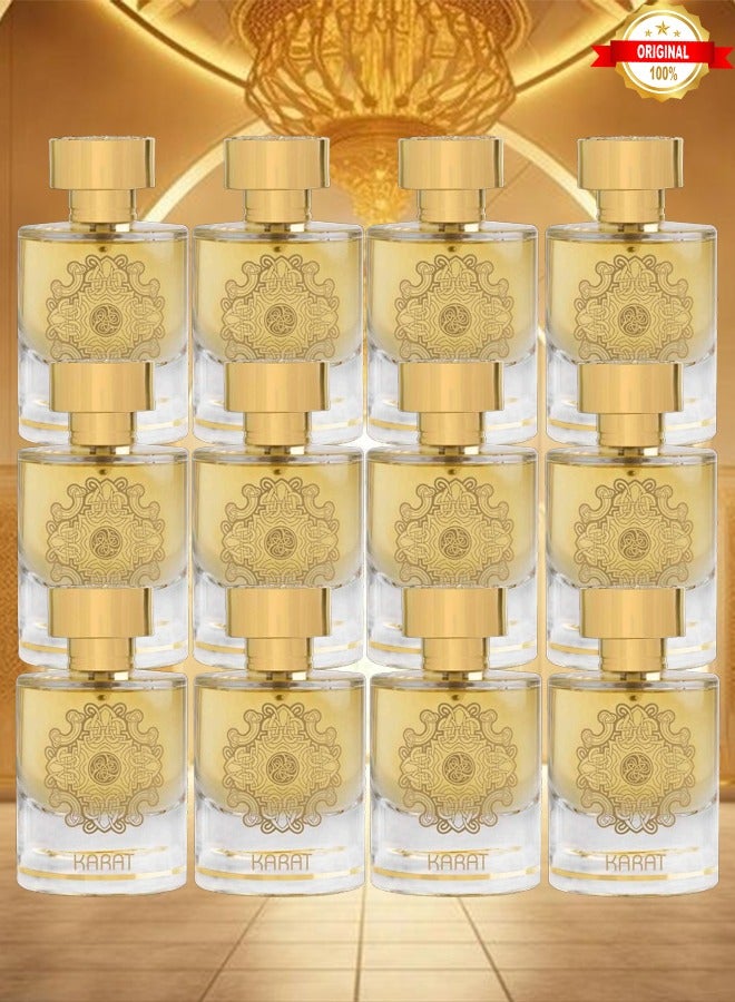 كارات 12 قطع عطر كارات 100 مل - Image 1