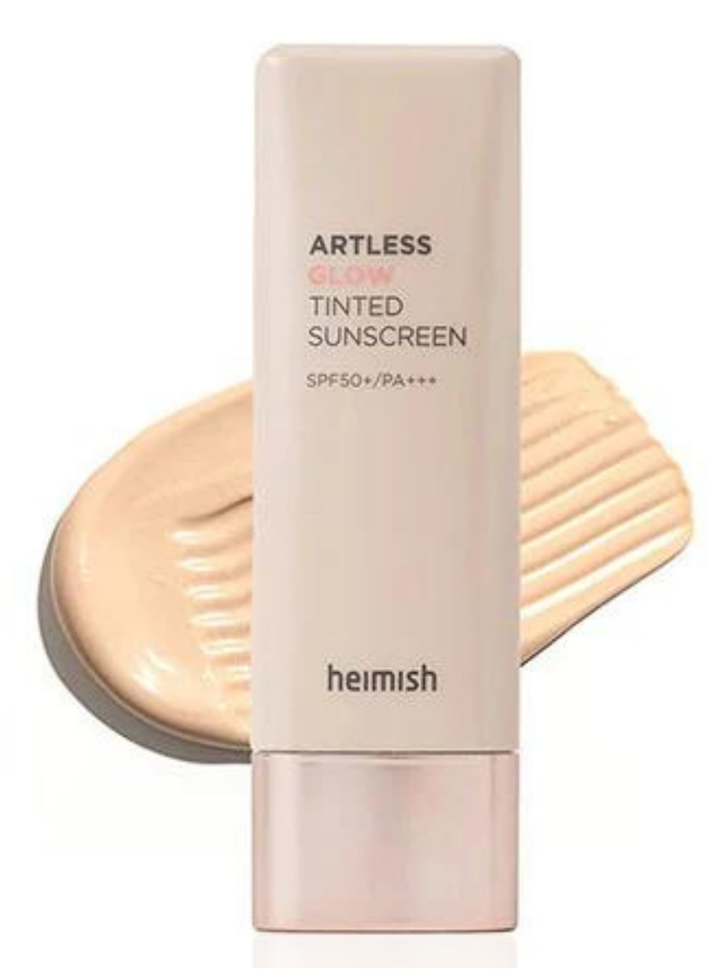 Heimish Glow Tinted Sunscreen SPF 50+ PA+++ - 50ml | Brightening and Protecting Sunscreen | Tinted for Even Skin Tone, Hydrating, and UV Protection - https://f.nooncdn.com/p/pzsku/Z586EAFCA1F50139E19CBZ/45/_/1723691859/5fe25cbc-4ca9-4da4-820c-6e3ee60f6536.jpg?width=original