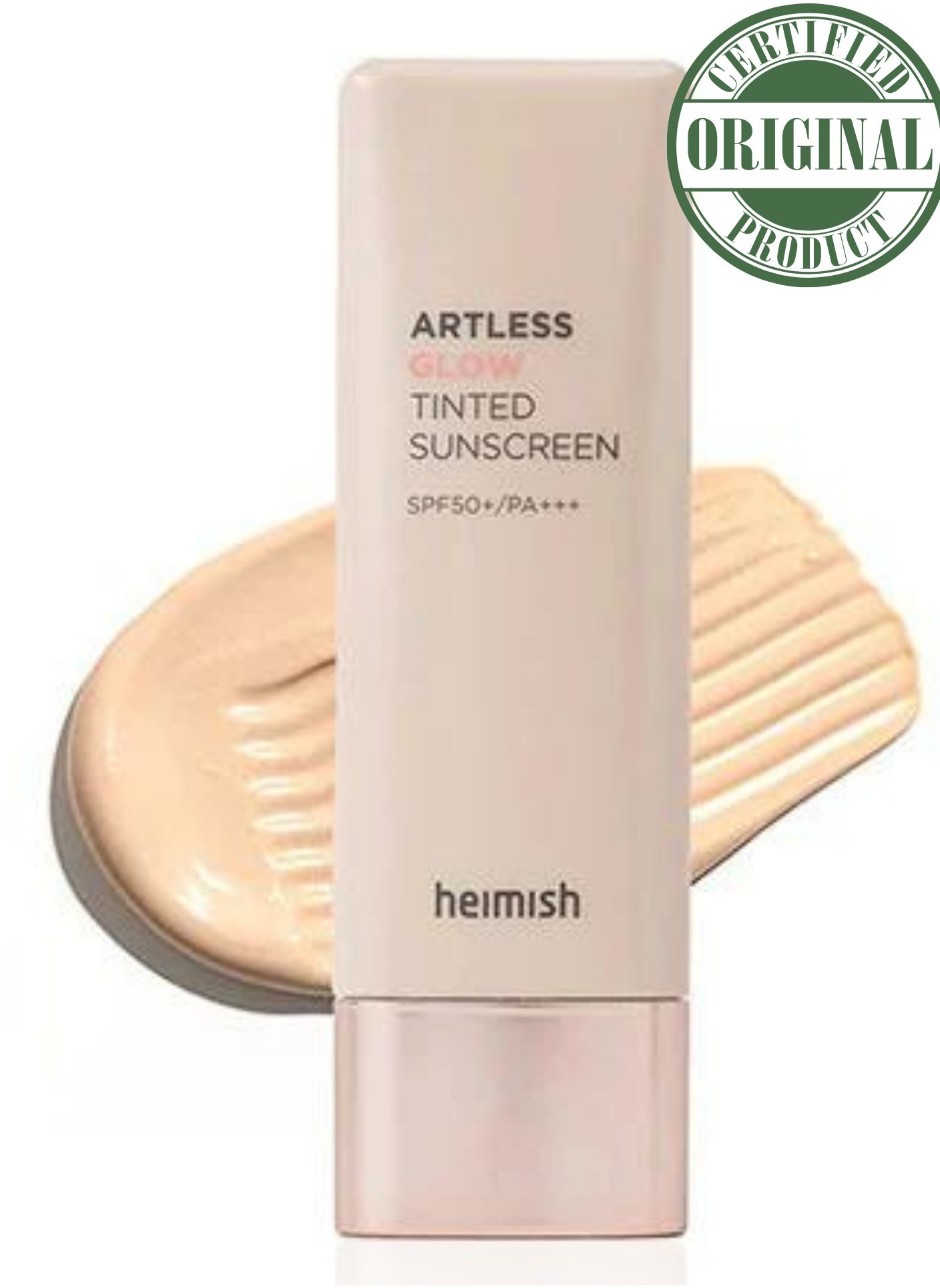 Heimish Glow Tinted Sunscreen SPF 50+ PA+++ - 50ml | Brightening and Protecting Sunscreen | Tinted for Even Skin Tone, Hydrating, and UV Protection - https://f.nooncdn.com/p/pzsku/Z586EAFCA1F50139E19CBZ/45/_/1723691869/759f9cea-dbcb-4dbc-a1ed-b5c8014c2d27.jpg?width=original