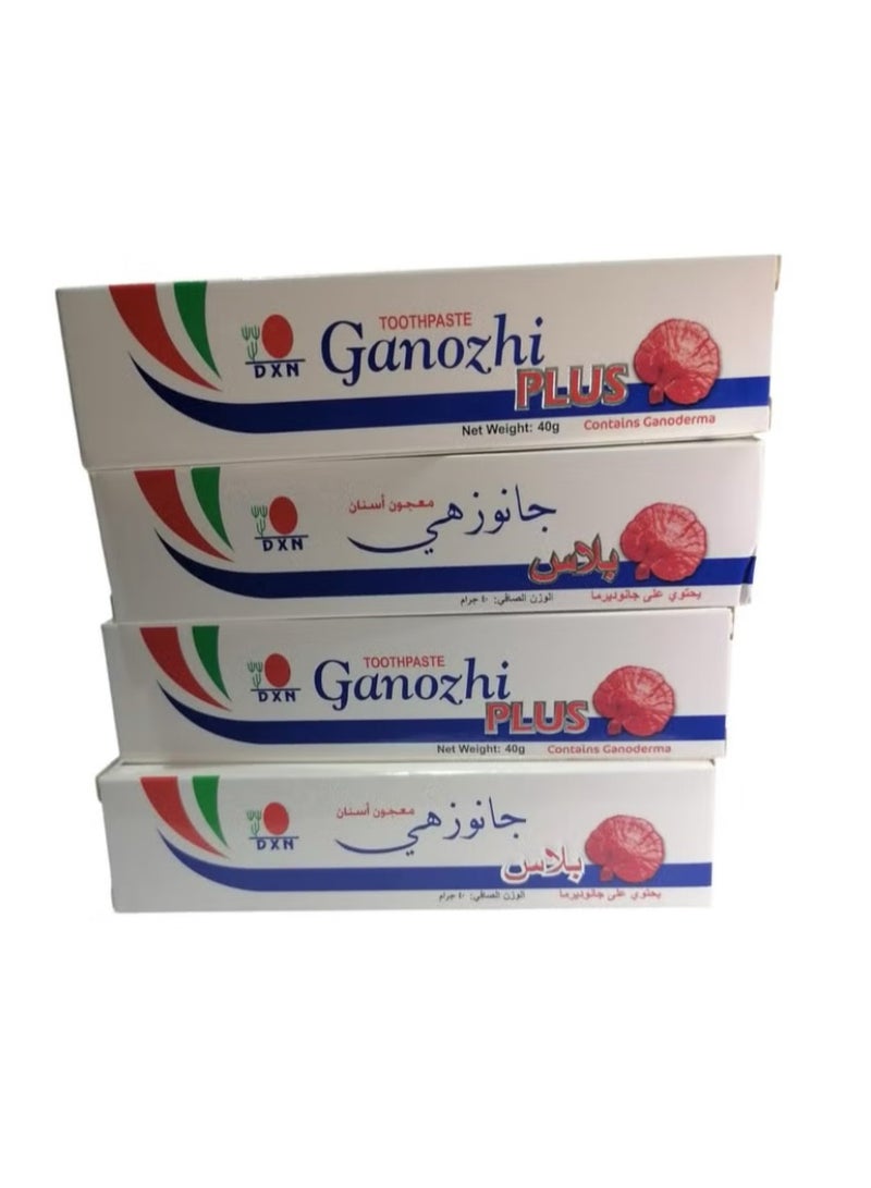 DXN 4 Pieces Ganozhi Plus Toothpaste 40 g - Image 2