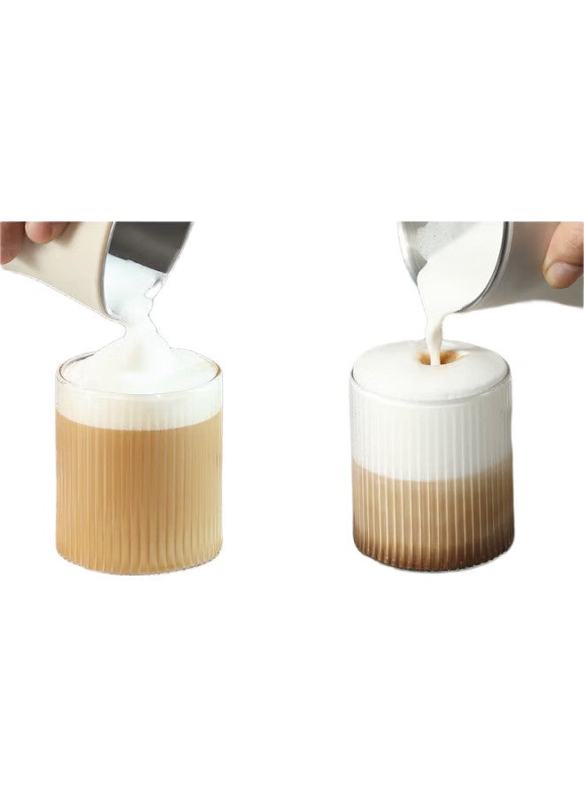 Hero خلاط الحليب الكهربائي هيرو شياويون، خلاط حليب للاستخدام المنزلي، كوب خلط تلقائي ساخن وبارد، خلاط حليب القهوة، أبيض - Image 2