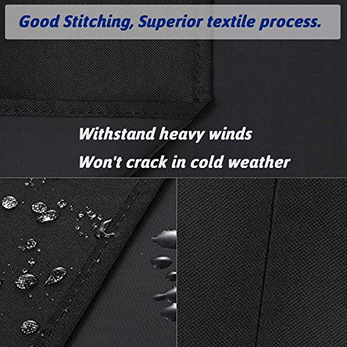 Utheer 7113 Grill Cover for Weber Q100 Q1000 Q1200 Q200 Q2000 Q2200 Series, Fits Weber 50060001 51060001 54060001 Liquid Propane Grills, Waterproof and UV Resistant - Image 5