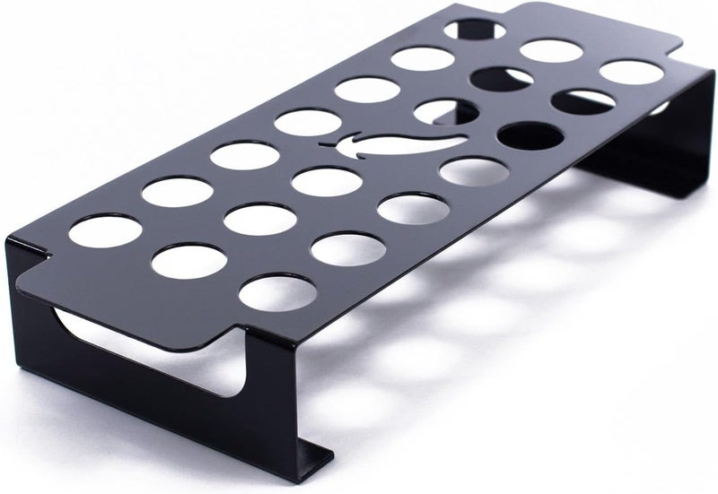 أداة شواء الفلفل الهالابينو غير لاصقة من تصميم – BBQ-JR، اللون أسود - Image 1