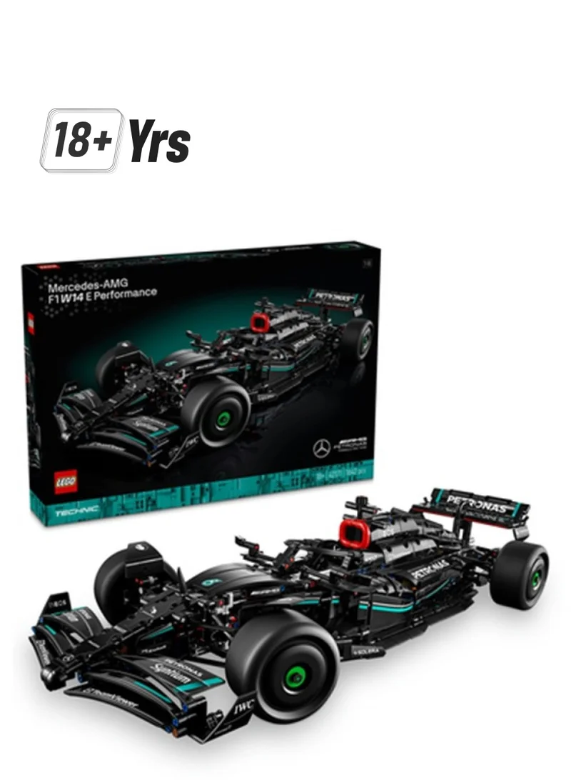 LEGO 42171 Technic Mercedes-Amg F1 W14 E Performance Race Car Building Set, Scale Model Gift For Adults, Home Or Office Décor (1,642 Pieces)