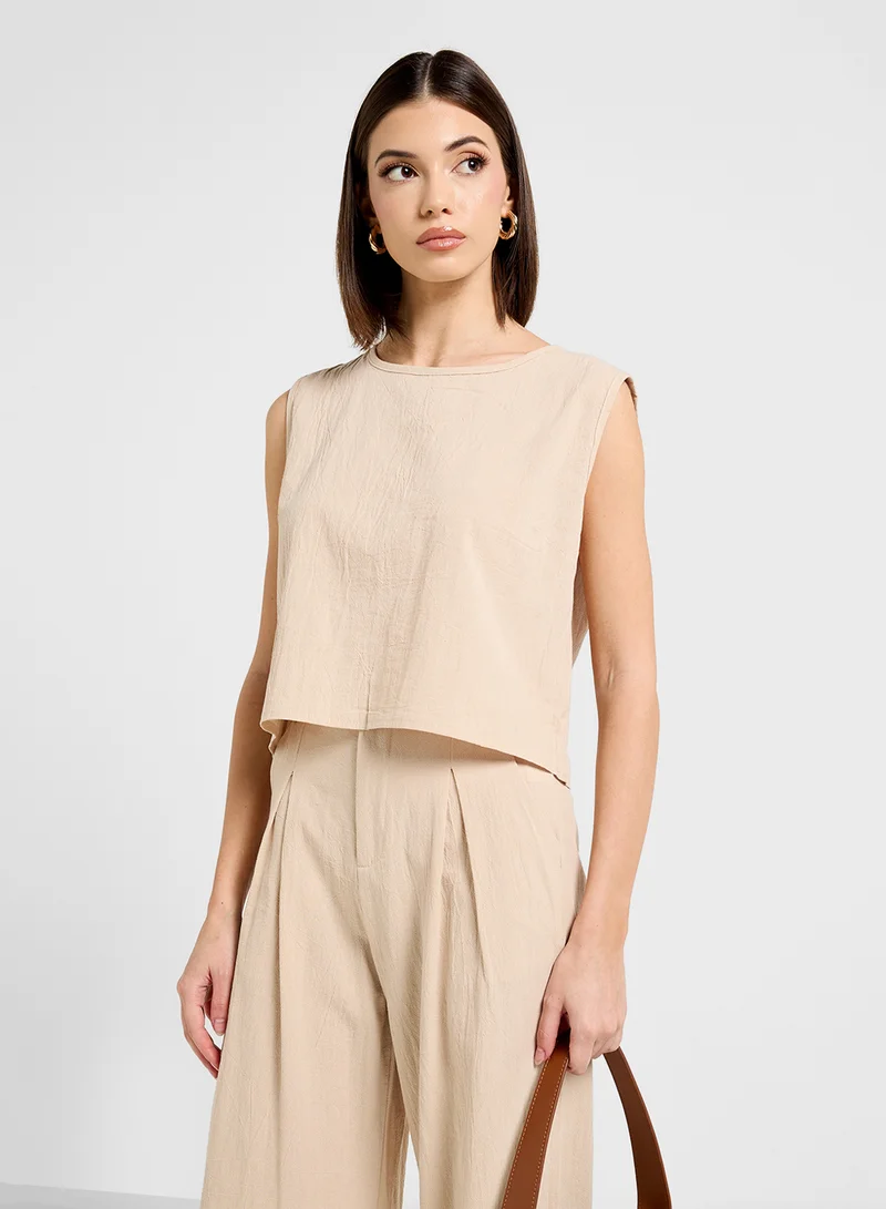 ELLA Sleeveless Top & Pant Set