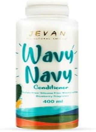 JEVAN Wavy Navy Silicon Free Conditioner For All Hair Types- Blueberry 400 ml - pzsku/Z586F2B5043E550ED83E8Z/45/_/1722279764/0a8d69db-7974-4a24-9742-dec91de36361
