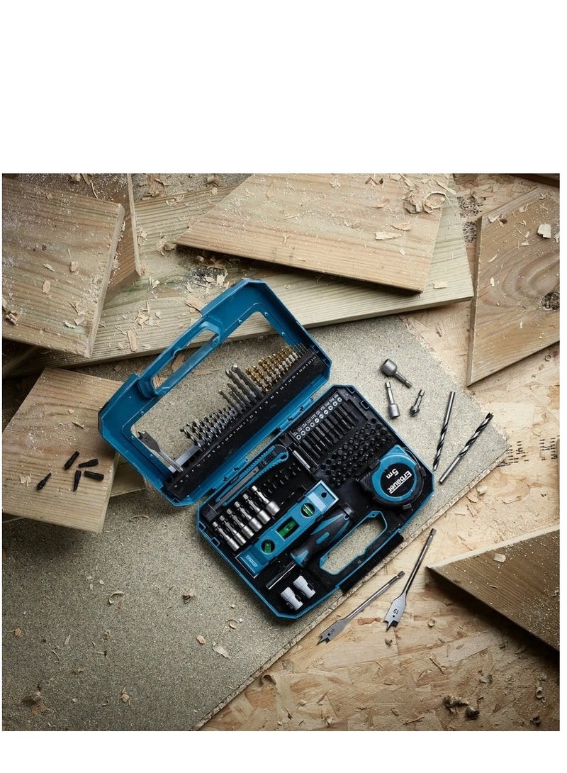 Erbauer 100 Pieces Drilling and Screwdriving Accessory Bit Set - Image 3