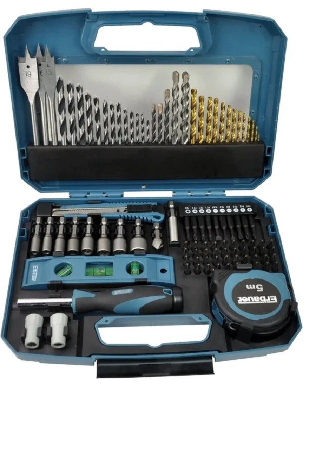 Erbauer 100 Pieces Drilling and Screwdriving Accessory Bit Set - Image 2