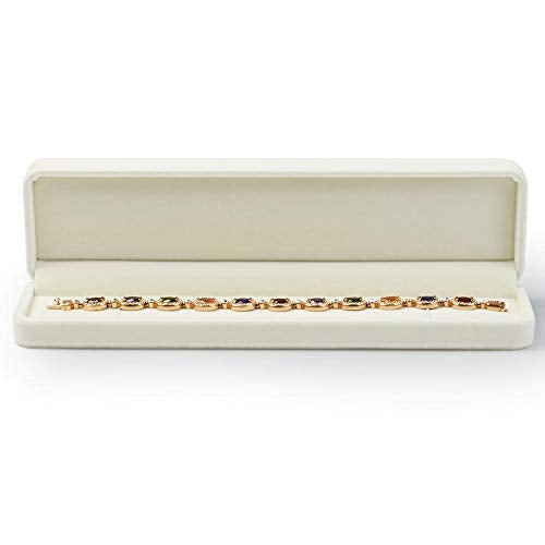 Oirlv Velvet Jewelry Storage Box BraceletNecklaceLong chain Gift Box Showcase Display Organizer - Image 1