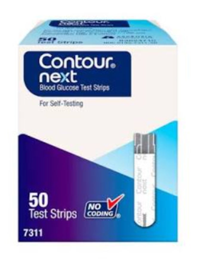 Contour Products Contour Next Blood Glucose Test Strips 50 Pcs - Image 2