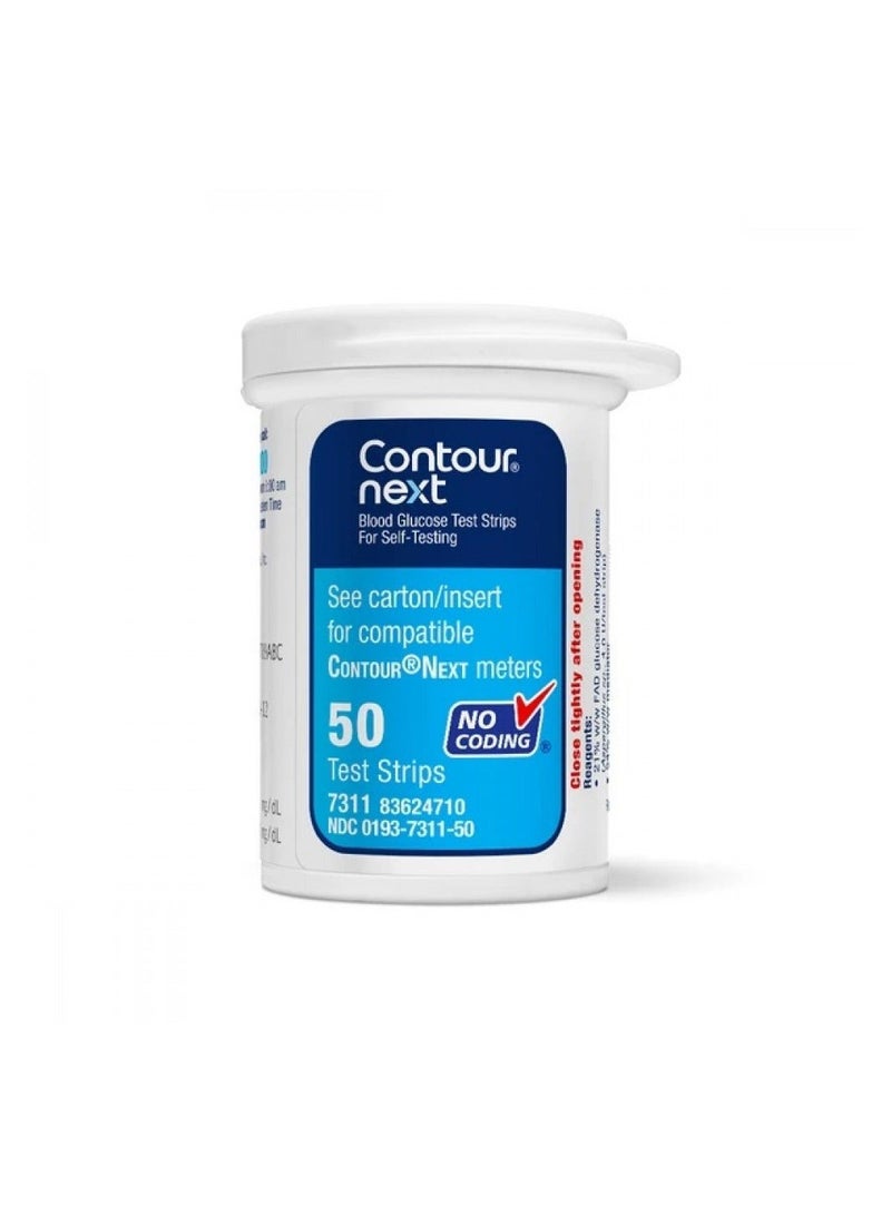 Contour Products Contour Next Blood Glucose Test Strips 50 Pcs - Image 3