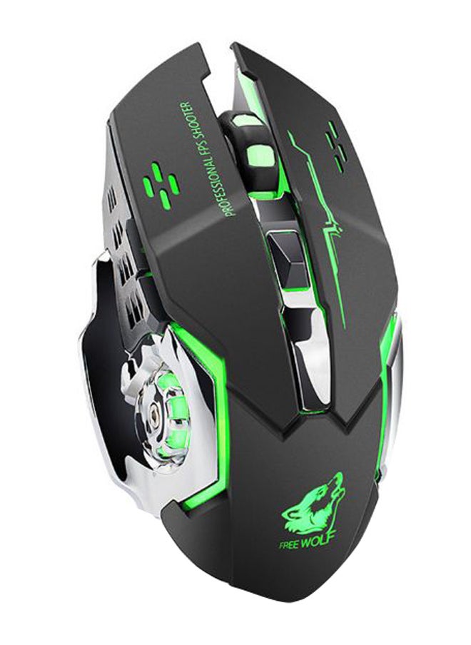 ماركة غير محددة ماوس ألعاب ضوئي لاسلكي بتصميم مريح بخاصية البلوتوث ومنفذ USB  - Image 2
