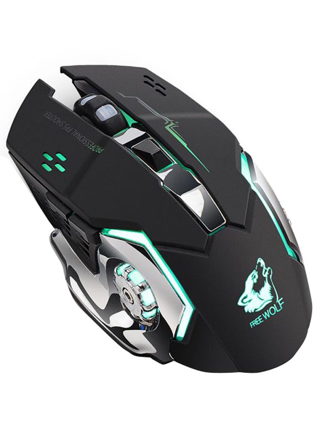 ماركة غير محددة ماوس ألعاب ضوئي لاسلكي بتصميم مريح بخاصية البلوتوث ومنفذ USB  - Image 1