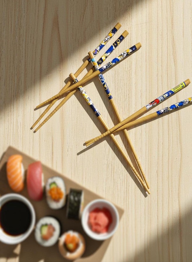 JUST FUNKY Sonic The Hedgehog Chopsticks Character Designed Reusable Bamboo Set - 4 Pairs - Image 5