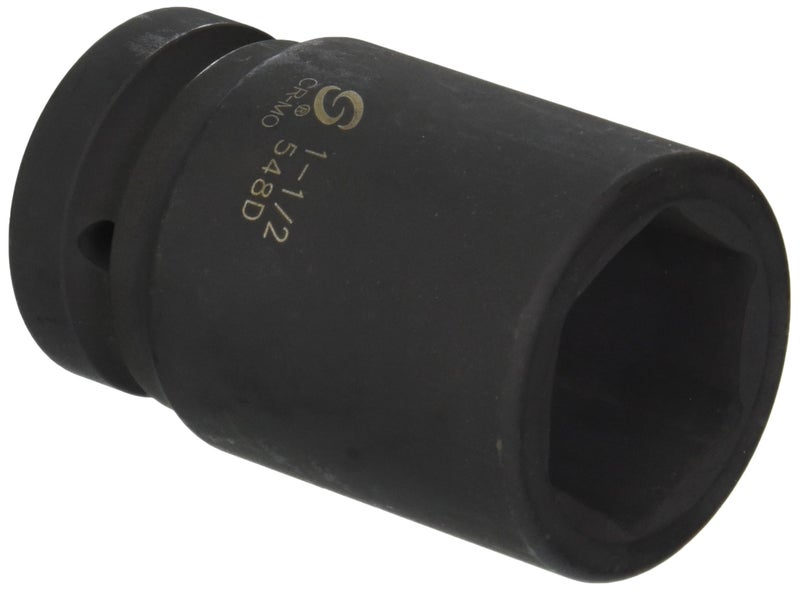 SUNEX TOOLS 548D 1" Drive Deep 6 Point Impact Socket 1-1/2" - Image 1