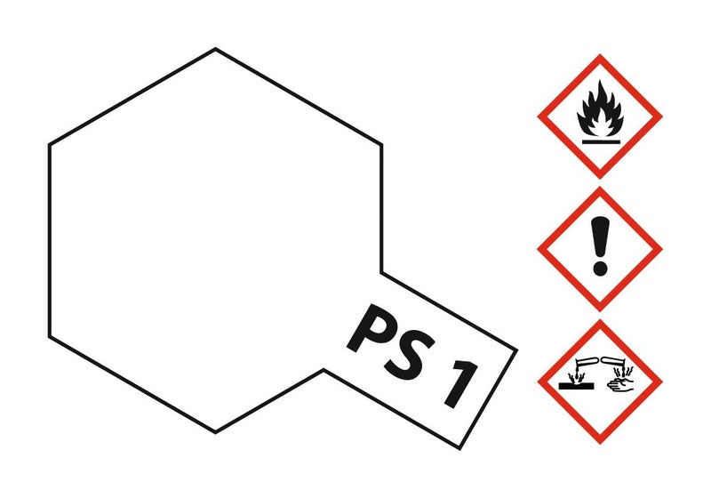 Tamiya 86001 Paint Spray, White - Image 2