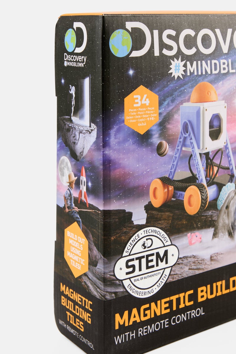 Discovery Channel Magnetic Building Tiles With Remote Control  - Image 2