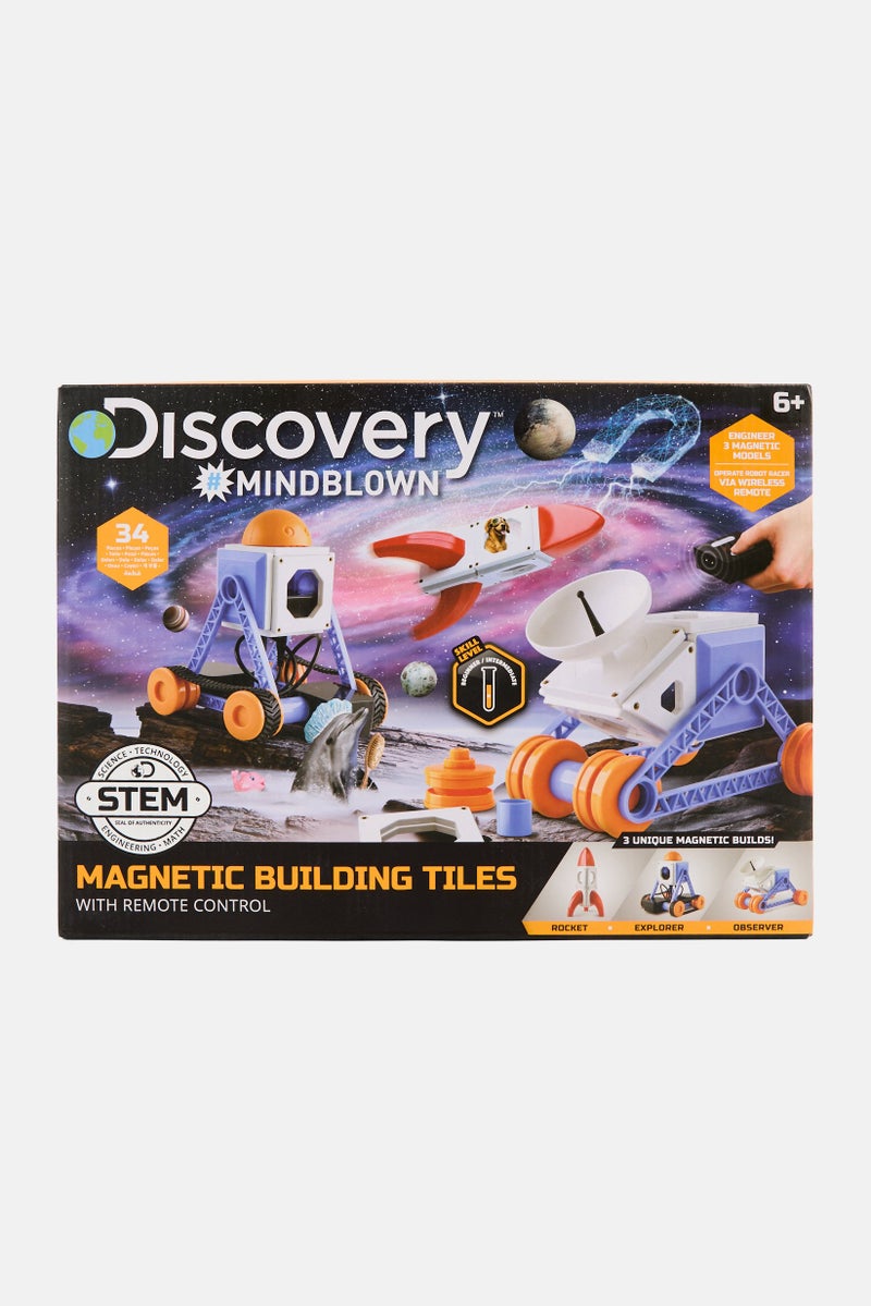 Discovery Channel Magnetic Building Tiles With Remote Control  - Image 1