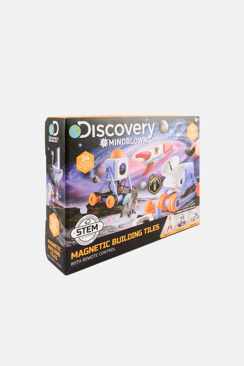 Discovery Channel Magnetic Building Tiles With Remote Control  - Image 3