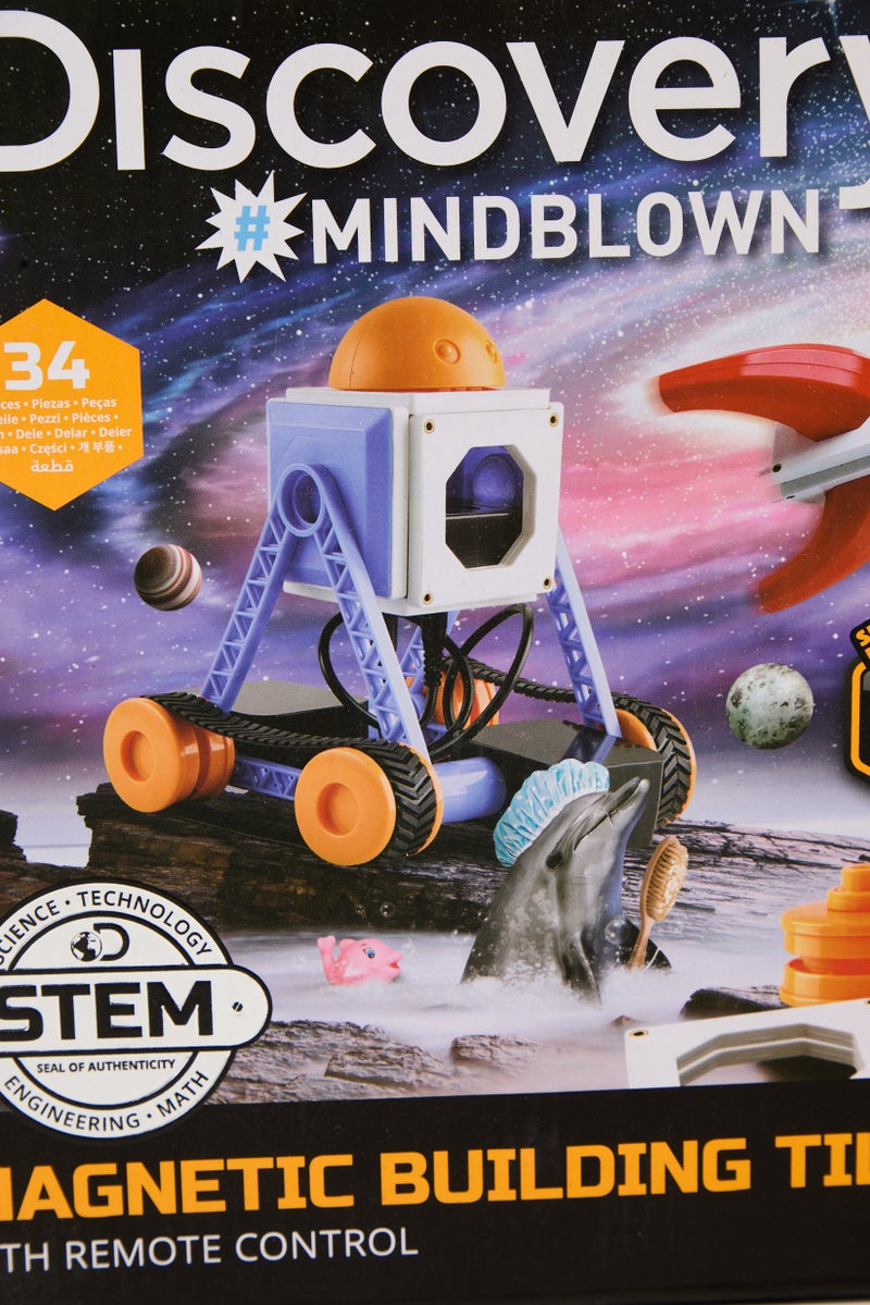 Discovery Channel Magnetic Building Tiles With Remote Control  - Image 5