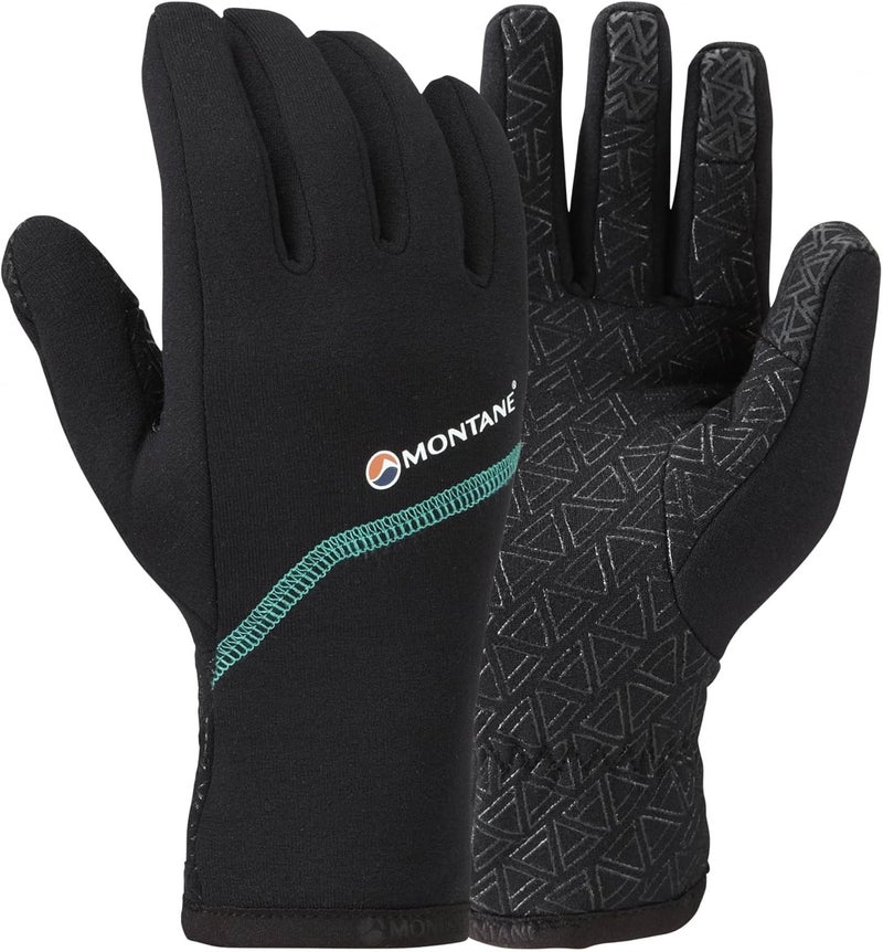 Montane Women's Powerstretch Pro Gloves - Black, X-Small
