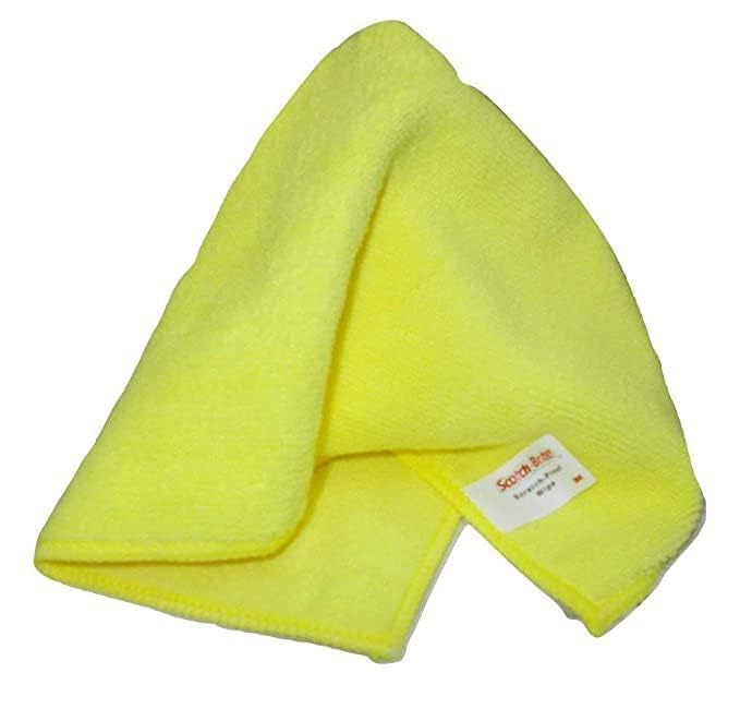 3M Car Care Microfiber Cloth , 340 GSM , Pack of 1, yellow - Image 4