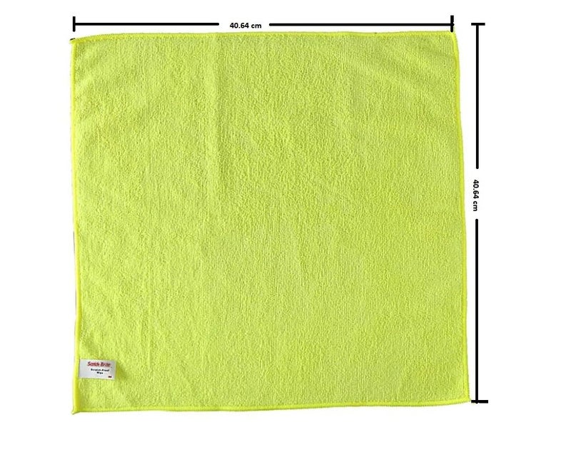 3M Car Care Microfiber Cloth , 340 GSM , Pack of 1, yellow - Image 5