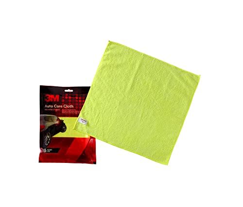 3M Car Care Microfiber Cloth , 340 GSM , Pack of 1, yellow - Image 2