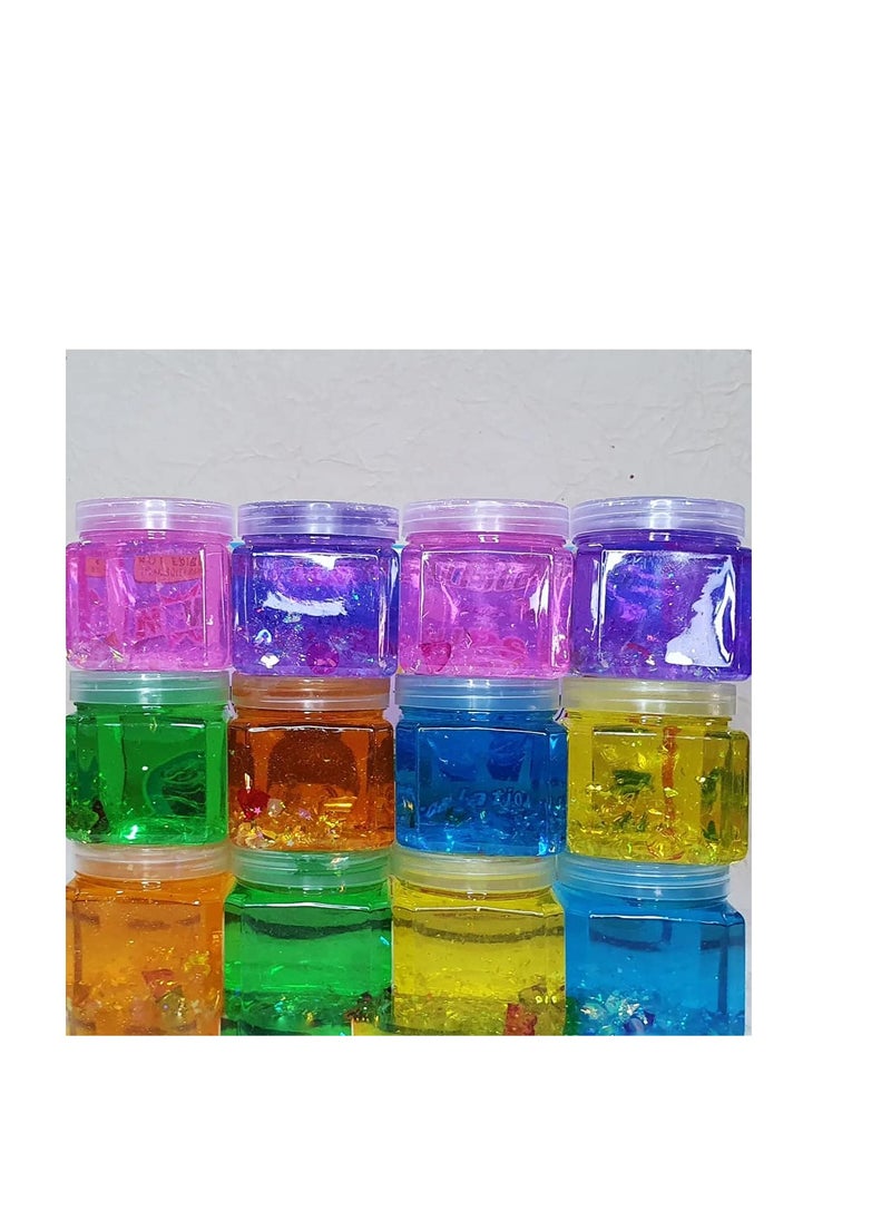 Generic 12 Pieces Of Crystal Mud Slime  MultiColored  - Image 4