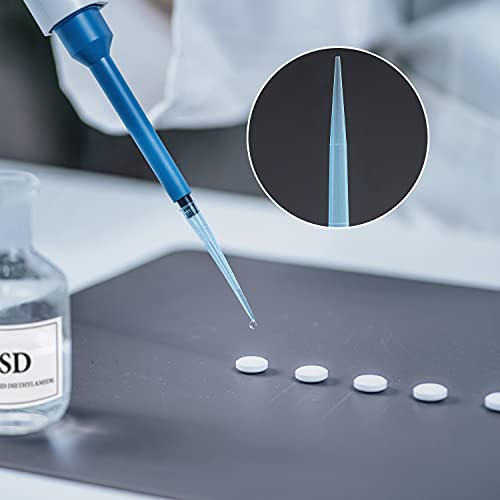 PRECIPETTE 1mL Pipette Tips, Universal Blue 1000ul Pipette Tips, Polypropylene (PP), 500pcs/bag, Non-pyrogenic, DNAse/RNAse Free, Autoclavable, Widely Compatible - Image 5