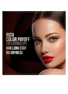 Faces Canada Comfy Matte Lip Crayon 2.8G 8Hr Long Stay  No Dryness  Luxurious Matte Texture  Intense Color In 1 Stroke  Hydrates and Nourishes  Chamomile and Shea Butter  - Image 3