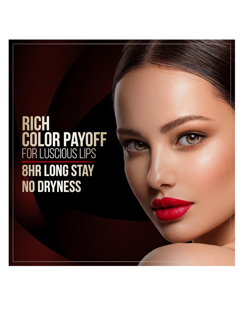 Faces Canada - Comfy Matte Lip Crayon 2.8G 8Hr Long Stay  No Dryness  Luxurious Matte Texture  Intense Color In 1 Stroke  Hydrates and Nourishes  Chamomile and Shea Butter - Image 1