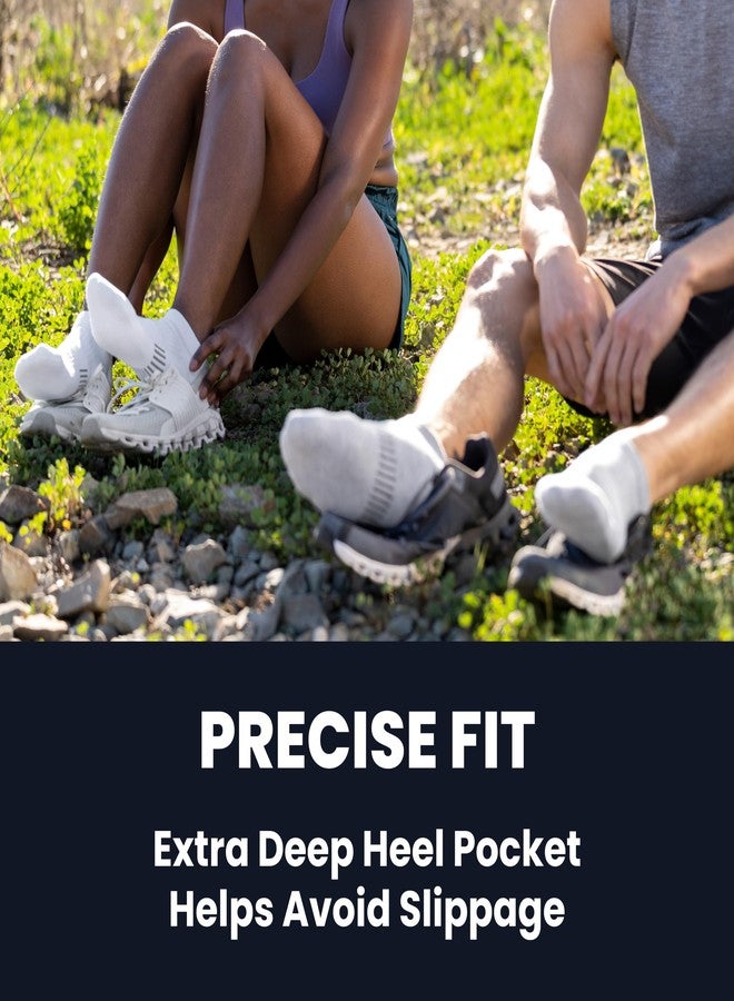 Balega Tempo 3 pack High-Performance Athletic Socks – Anti-Blister, Moisture-Wicking, Breathable Fabric, Cushioned, Temperature-Regulating – Secure Fit for Running and Sports, Black and Grey, Small - Image 4