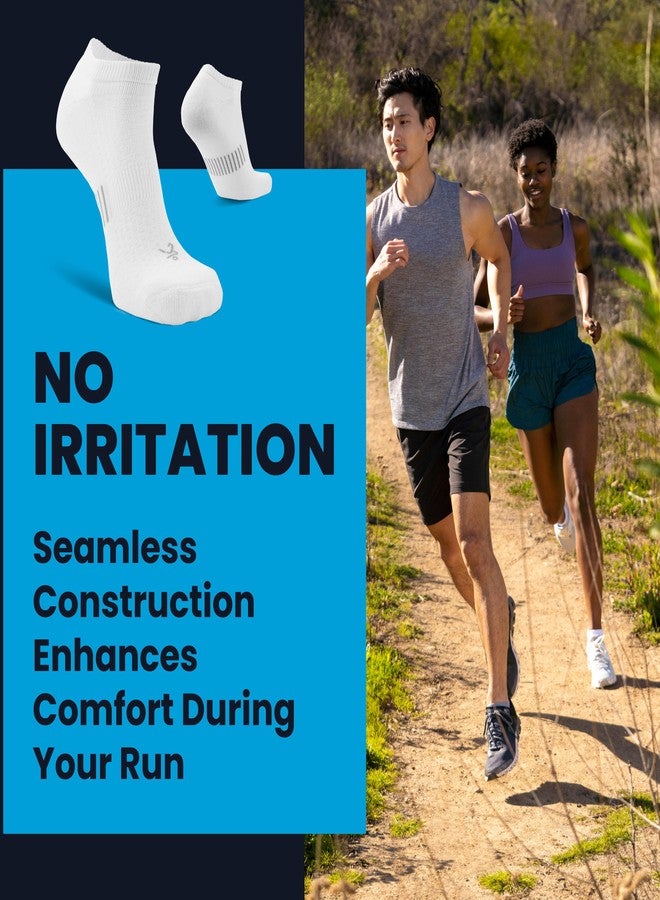 Balega Tempo 3 pack High-Performance Athletic Socks – Anti-Blister, Moisture-Wicking, Breathable Fabric, Cushioned, Temperature-Regulating – Secure Fit for Running and Sports, Black and Grey, Small - Image 3