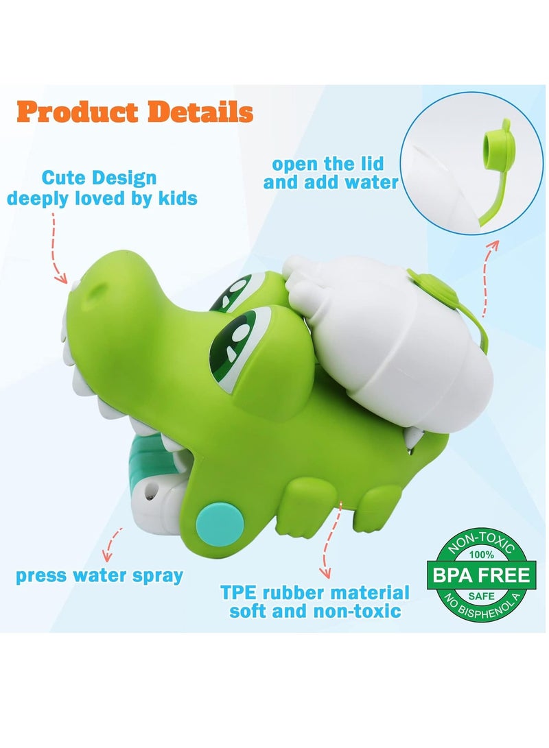 Excefore Wrist Water Squirt for Toddlers, Summer Outdoor Swimming Pool Beach Bath Water Toys for Boys & Girls Kids Age3 4 5 (Crocodile) - Image 2