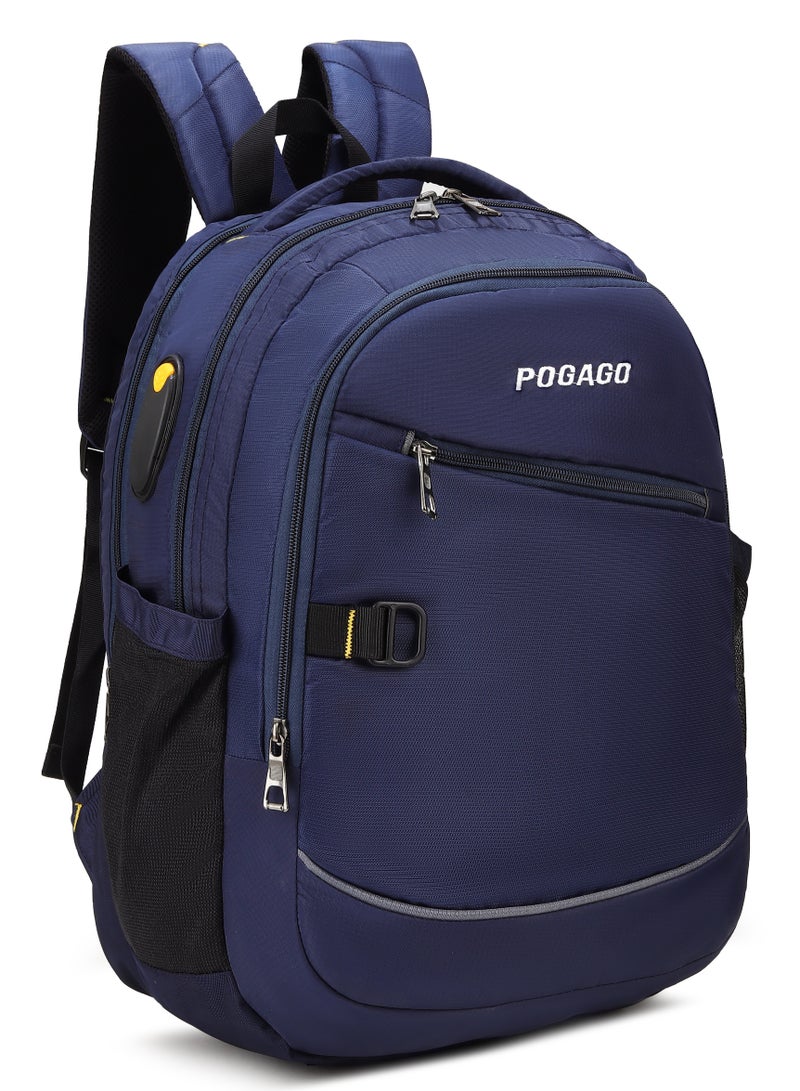 Pogago Travel Backpack, Water Resistant, 15.6" Laptop, Multiple Pockets Laptop, Travel Backpack, Business Backpacks for Women Men Work College Gift,Casual Daypack - Image 1