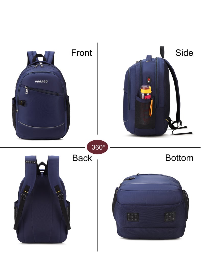 Pogago Travel Backpack, Water Resistant, 15.6" Laptop, Multiple Pockets Laptop, Travel Backpack, Business Backpacks for Women Men Work College Gift,Casual Daypack - Image 4